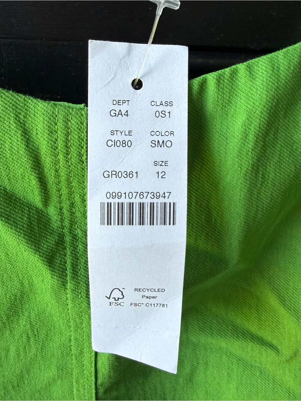 J. Crew Green Spaghetti-Strap Midi Dress